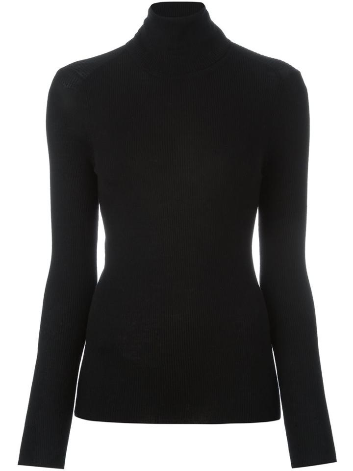 Vanessa Bruno Turtle Neck Sweater, Women's, Size: Medium, Black, Wool