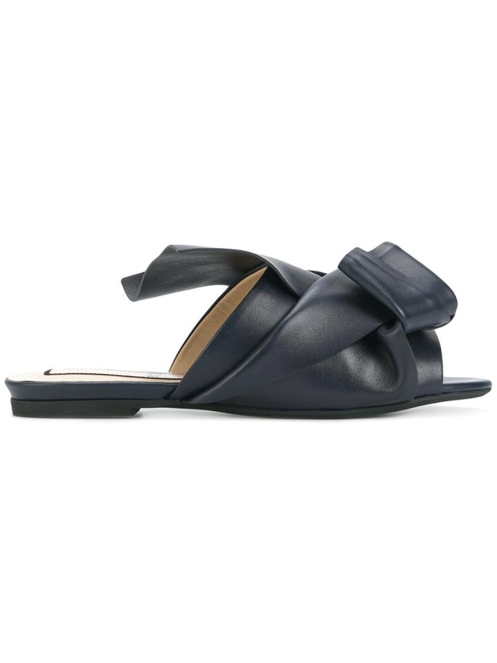 No21 Tangled Mules - Blue