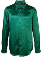 Sies Marjan Sander Satin Shirt - Green