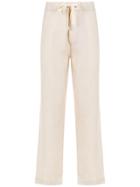 Osklen Drawstring Linen Pants - Neutrals