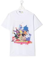 Stella Mccartney Kids All Together Now Yellow Submarine Teen T-shirt -