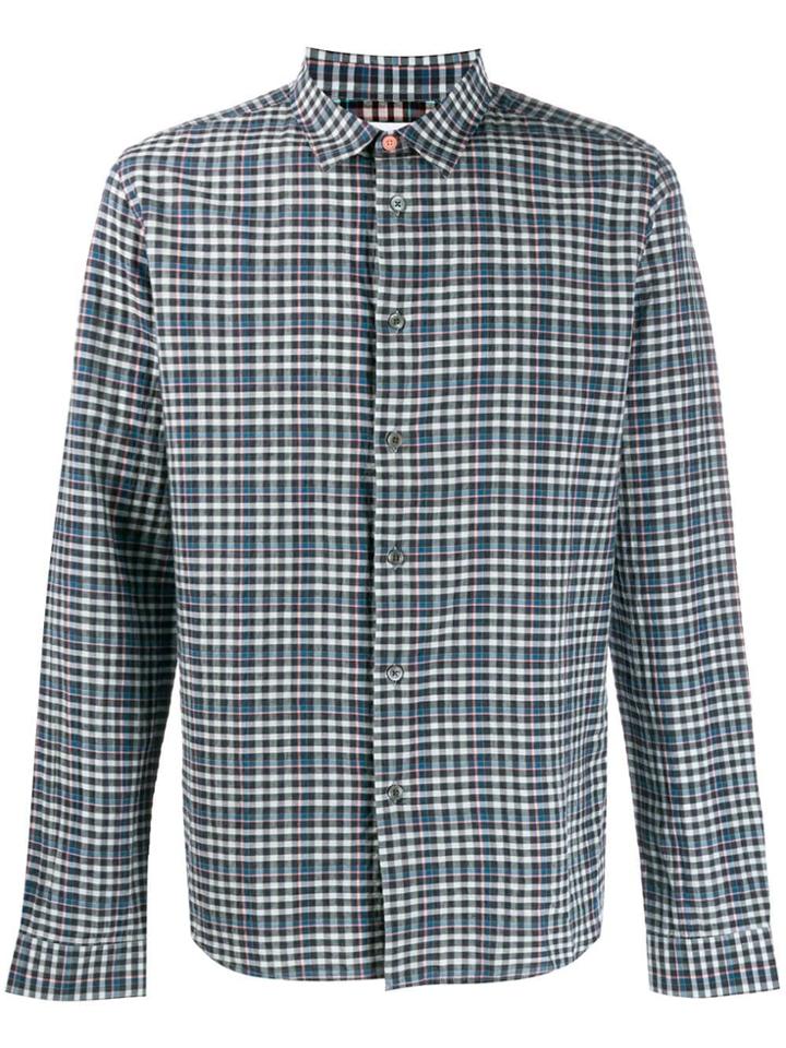 Paul Smith Classic Check Shirt - Blue