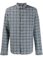 Paul Smith Classic Check Shirt - Blue