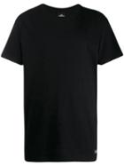 Les (art)ists Contrasting Print T-shirt - Black