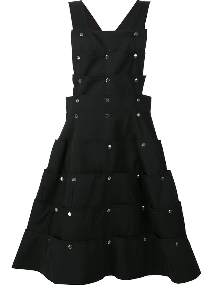 Comme Des Garçons 'snap' Playsuit - Black