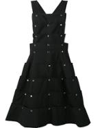Comme Des Garçons 'snap' Playsuit - Black