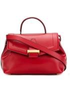 Visone Sofia Small Shoulder Bag - Red