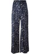 Max Mara Dancer Print Palazzo Pants