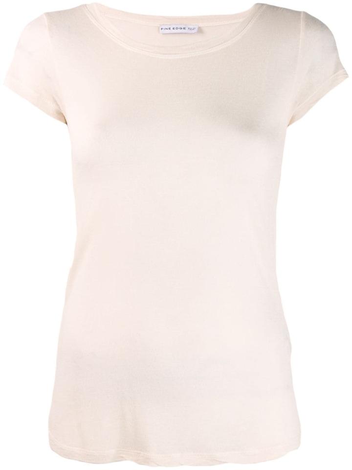 Fine Edge Slim-fit T-shirt - Neutrals
