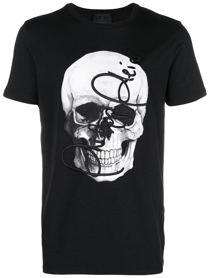 Philipp Plein Skull Logo T-shirt - Black