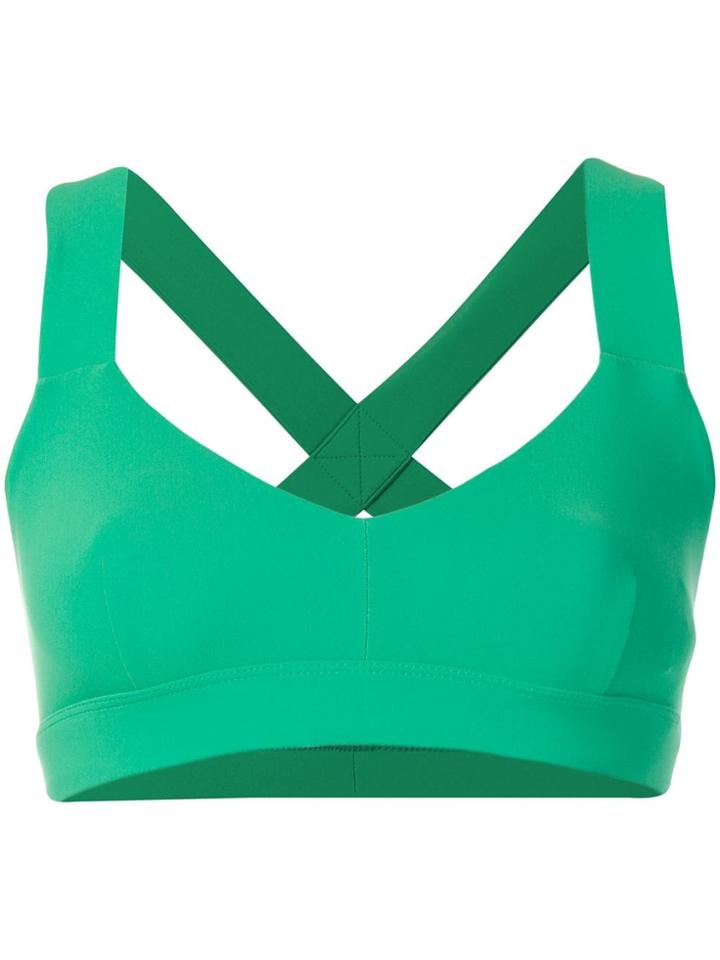 No Ka' Oi Sweetheart Crop Top - Green