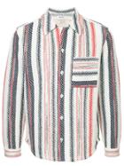 Coohem Striped Tweed Shirt - Multicolour