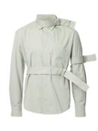 Craig Green Strap Detail Shirt, Men's, Size: Small, Cotton/nylon/polyester