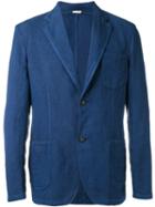Massimo Alba - Classic Blazer - Men - Cotton/linen/flax - 48, Blue, Cotton/linen/flax