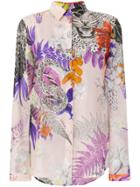 Just Cavalli Floral Shirt - Multicolour