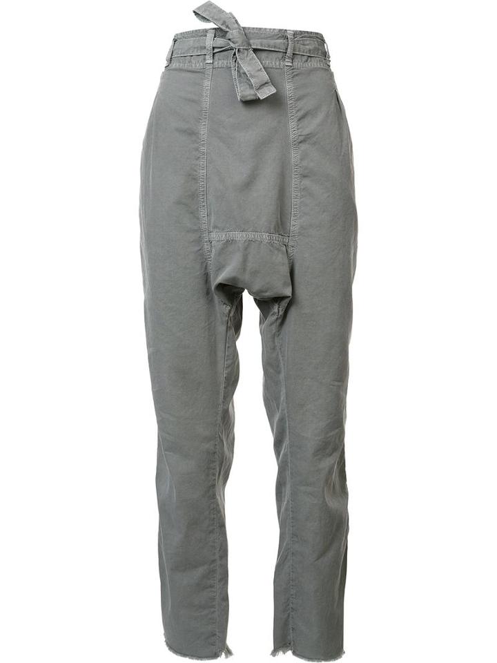 Nsf Straight Trousers, Women's, Size: Medium, Grey, Cotton