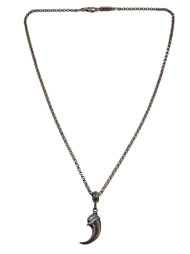 Roman Paul Carved Claw Necklace