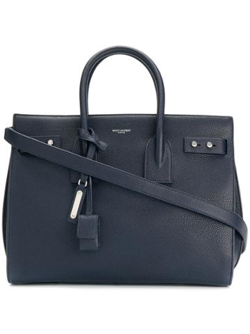 Saint Laurent Sac De Jour Tote - Blue