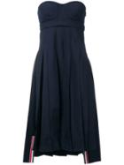 Thom Browne School Uniform Corset Dress - Blue