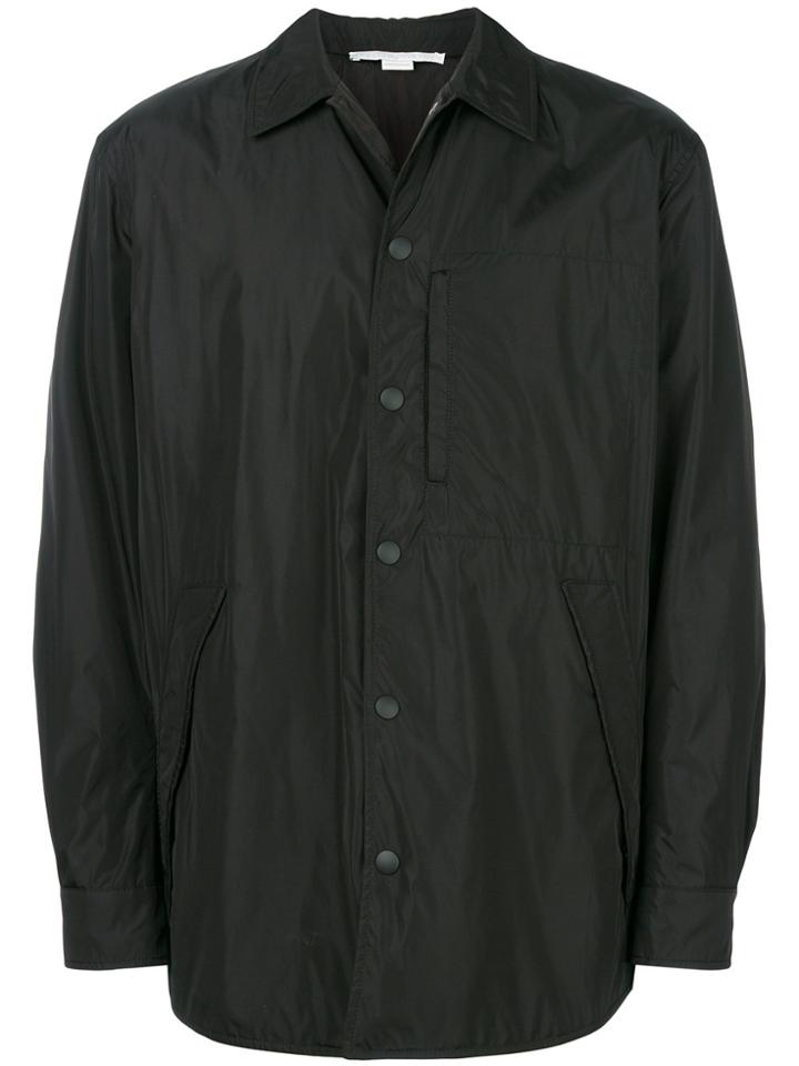Stella Mccartney Rear Print Shirt Jacket - Black