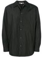 Stella Mccartney Rear Print Shirt Jacket - Black