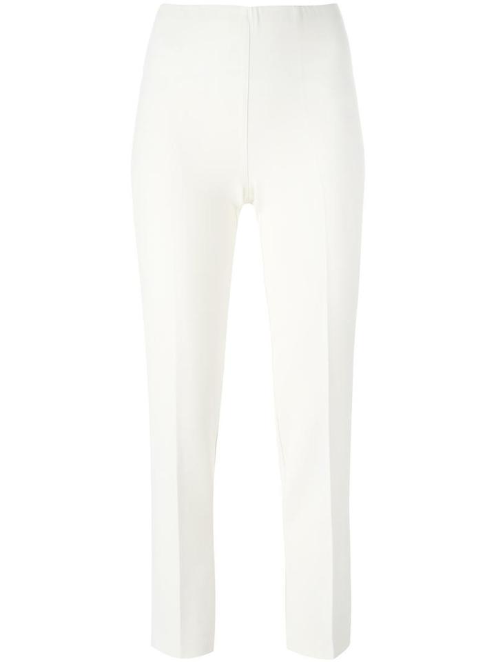 P.a.r.o.s.h. 'cadi' Trousers, Women's, White, Polyester/spandex/elastane