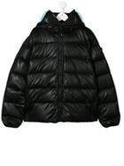 Ai Riders On The Storm Zipped Padded Jacket - Black