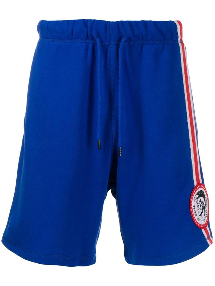 Diesel 'only The Brave' Trackshorts - Blue