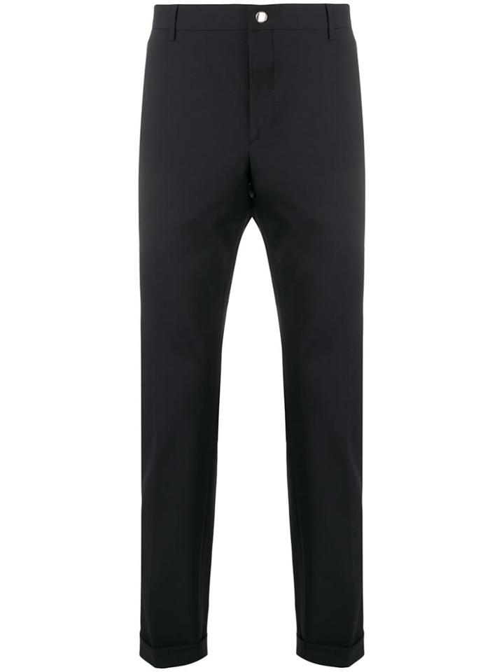 Prada Tailored Fitted Trousers - Blue