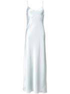 Galvan - Silk Evening Dress - Women - Silk - 34, Green, Silk