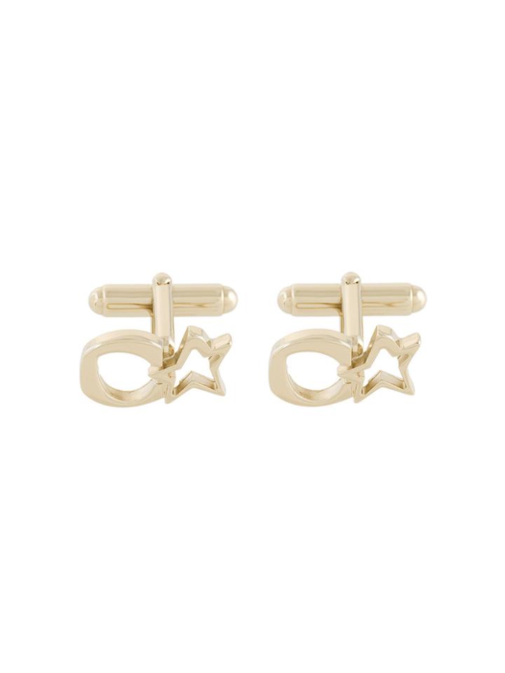 Corto Moltedo C Star Cufflinks - Metallic