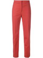 Oscar De La Renta Slim-fit Trousers - Red
