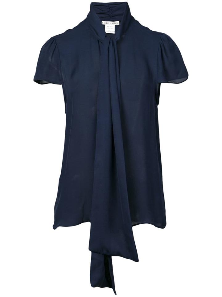 Alice+olivia Jeannie Blouse - Blue