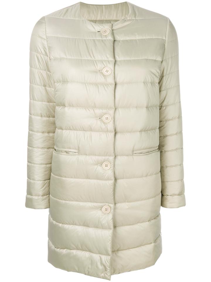 Aspesi Padded Coat - Nude & Neutrals