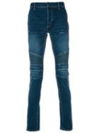Balmain - Biker Jeans - Men - Cotton/polyurethane - 36, Blue, Cotton/polyurethane