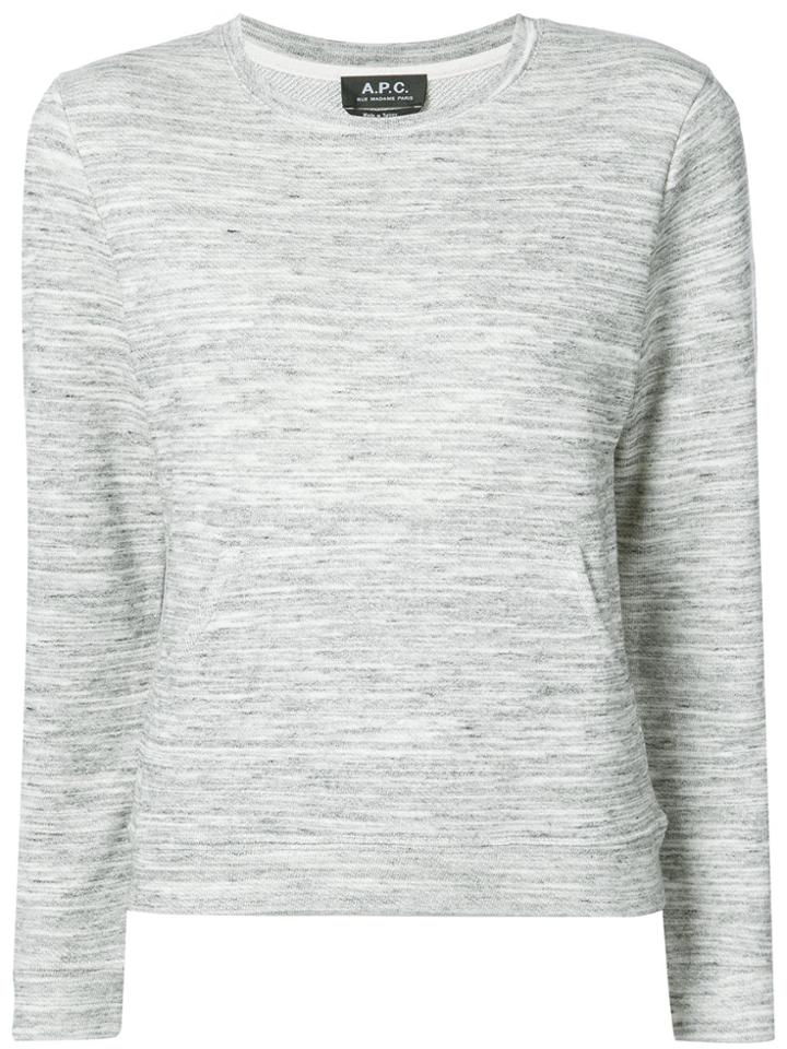 A.p.c. Classic Fitted Top - Grey