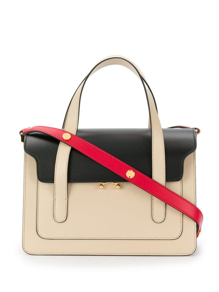 Marni Trunk Tote Bag - Neutrals