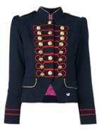 La Condesa 'beatle' Jacket, Women's, Size: 38, Blue, Polyamide/viscose/wool
