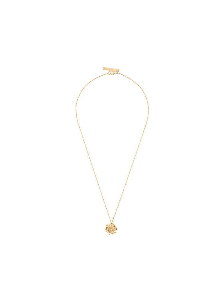 John Brevard 'helix Frame' Diamond Necklace, Women's, Metallic