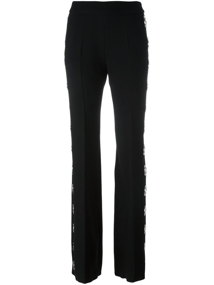 David Koma Studded Flared Trousers