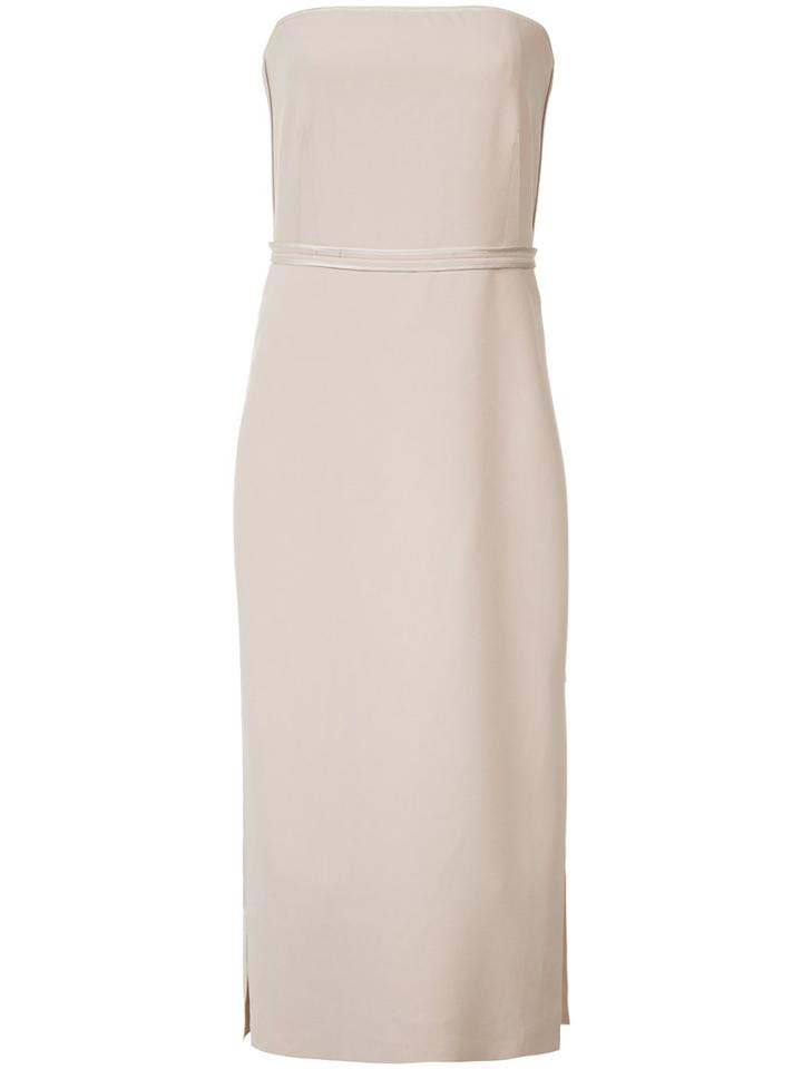 Elizabeth And James 'sierra' Strapless Dress, Women's, Size: 10, Nude/neutrals, Nylon/polyester/spandex/elastane/rayon