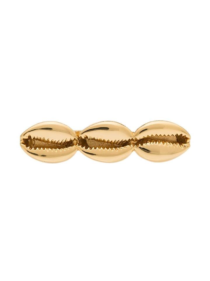 Tohum Conch Shell Hair Slide - Metallic