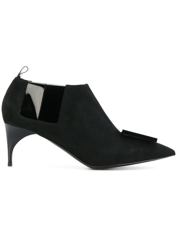 Alain Tondowski Pointed Low Shoes - Black