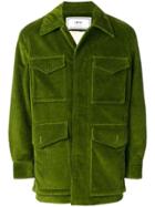 Ami Paris Sherpa-lined Safari Jacket - Green