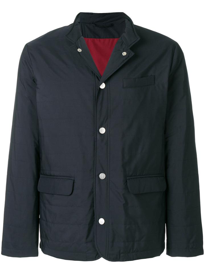 Eleventy Lightweight Jacket - Blue