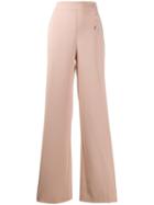 Pinko High-waisted Embellished Trousers - Neutrals
