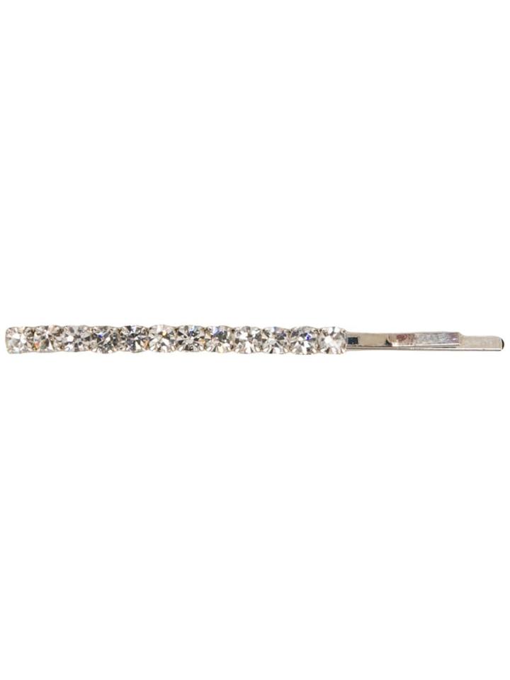 Dolce & Gabbana Embellished Hair Clip - Silver