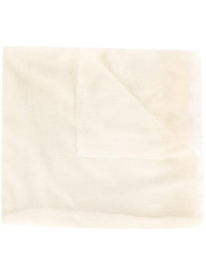 Faliero Sarti Frayed Edge Scarf - Neutrals