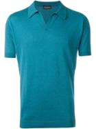 John Smedley Noah Polo Shirt, Men's, Size: Xl, Blue, Cotton