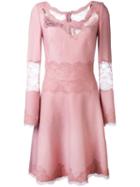 Ermanno Scervino Lace Trim Dress